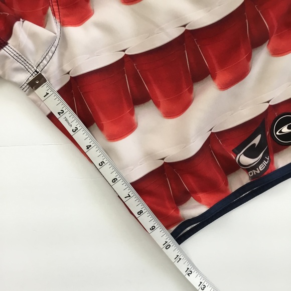 O’Neill Mens Board Shorts Beer Pong Size 34 - Picture 8 of 9